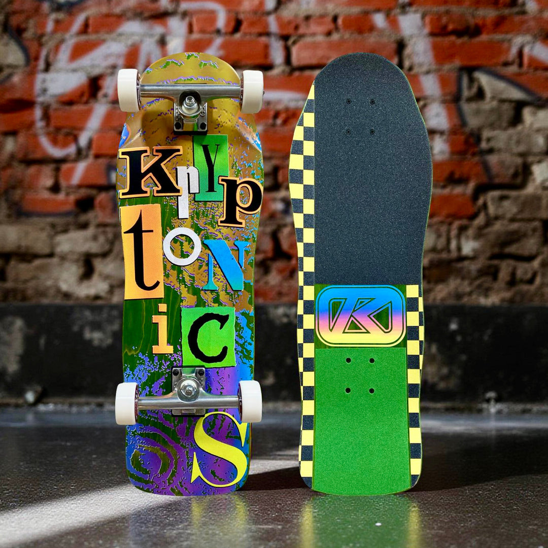 Kryptonics Ransom LIMITED EDITION 10.1"x30" HAND PAINTED Complete (1 of 3)