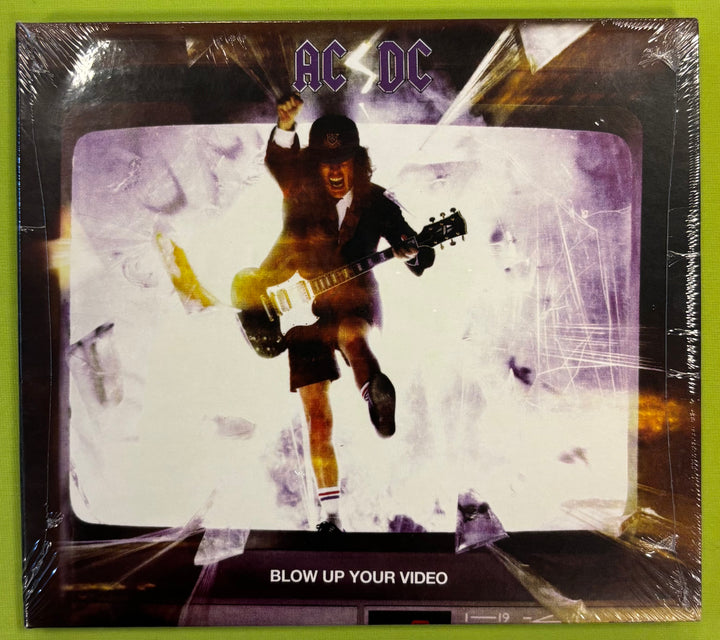 AC/DC Blow up Your Video front cover compact disc