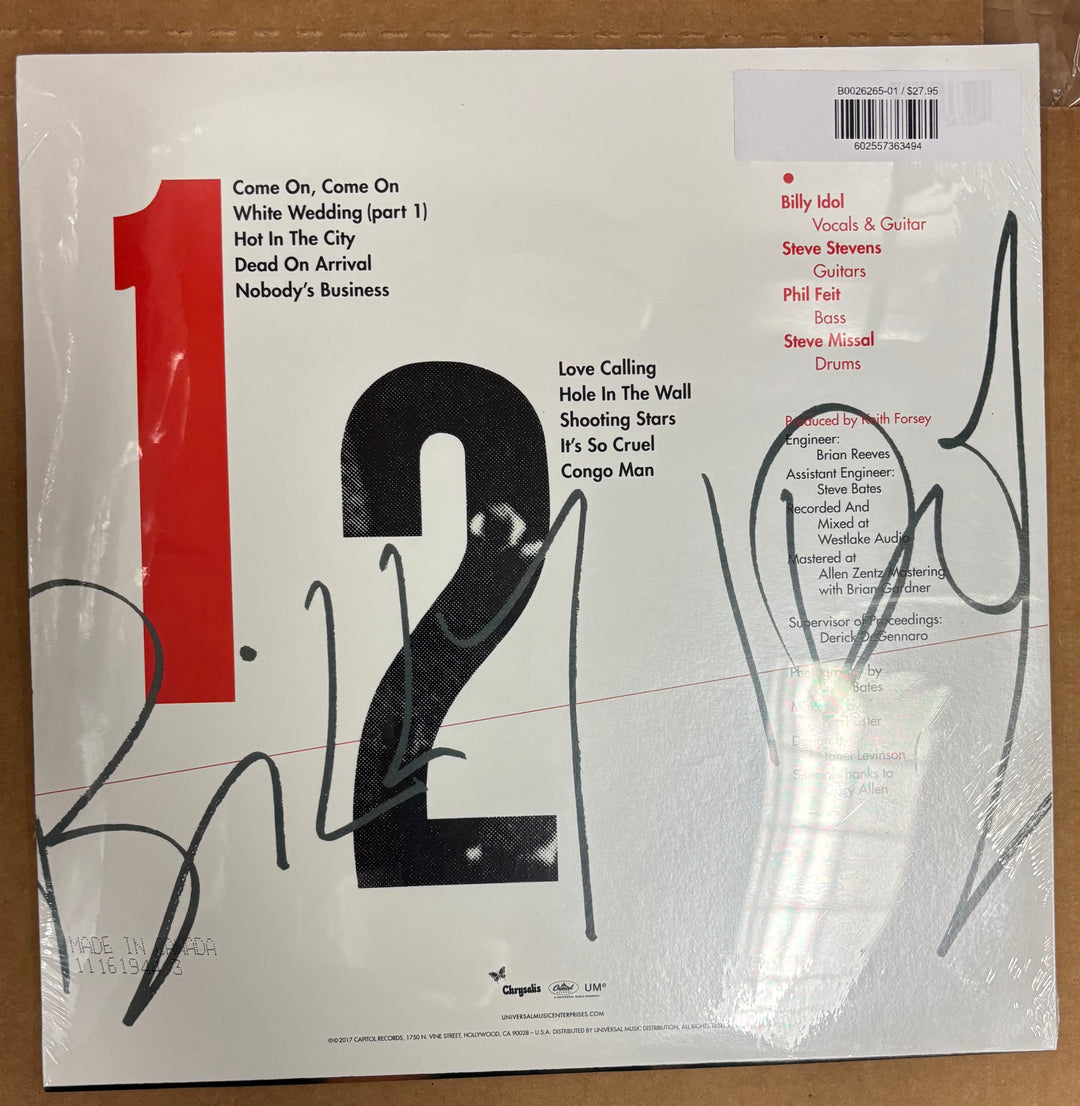 Billy Idol ‎– Billy Idol Vinyl LP Record