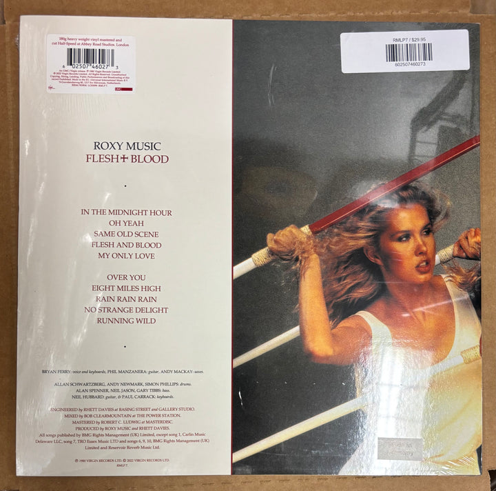 Roxy Music ‎– Flesh And Blood [Half-Speed Master] Vinyl LP Record