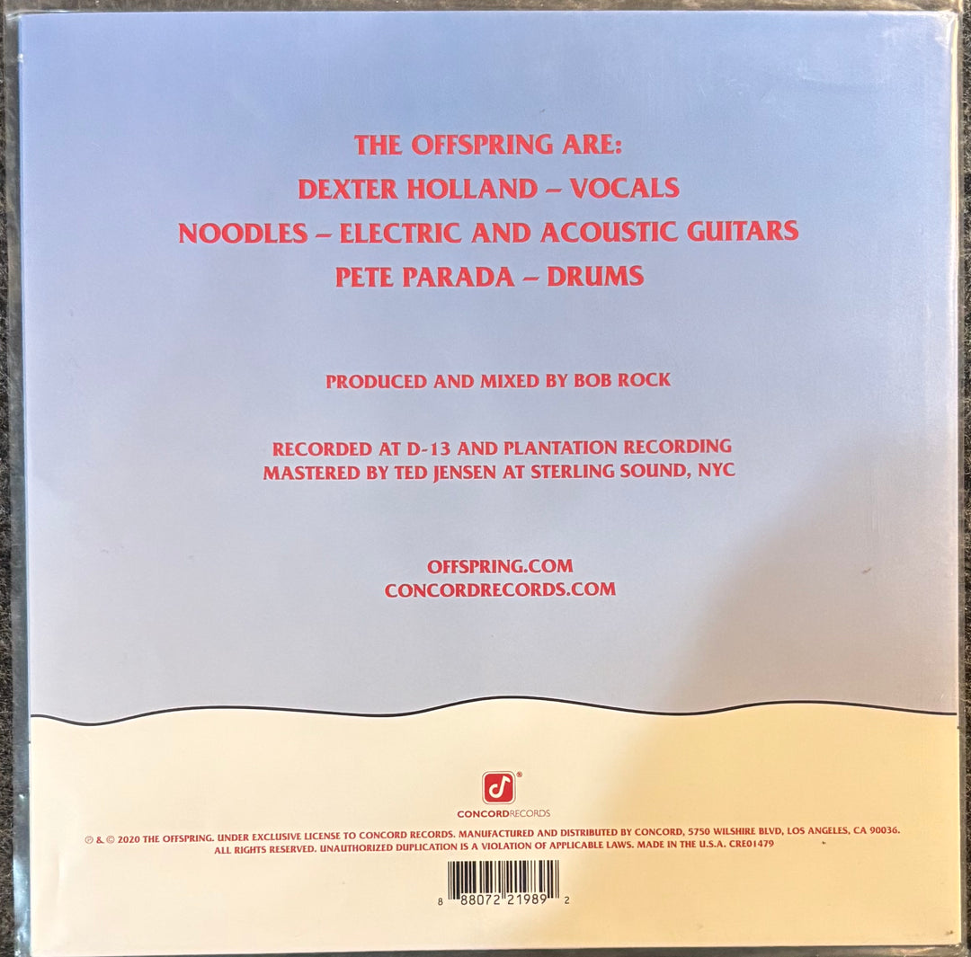 OFFSPRING - CHRISTMAS (BABY PLEASE COME HOME) back cover