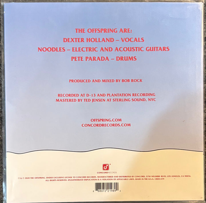 OFFSPRING - CHRISTMAS (BABY PLEASE COME HOME) back cover