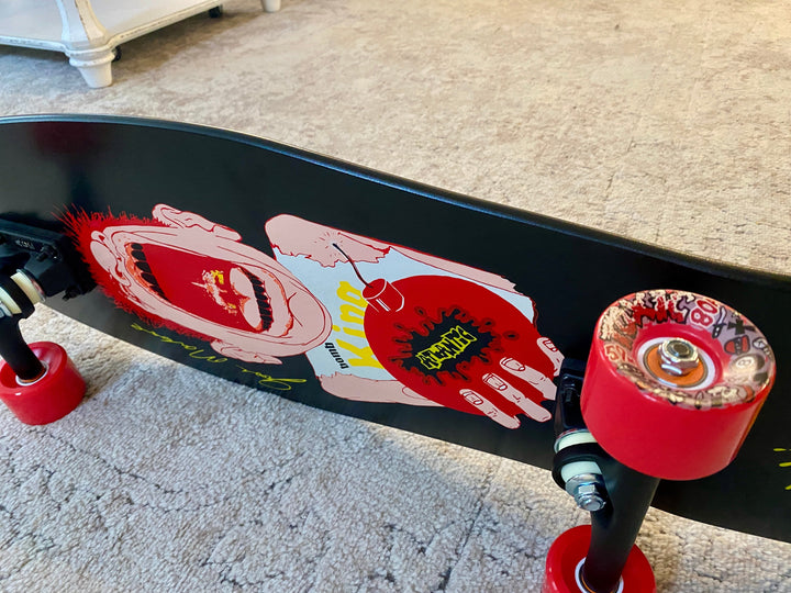 Josh Marlowe “Bomb King” Limited Edition Torpedo COMPLETE 10”x31” HAND-PAINTED (1 of 5)