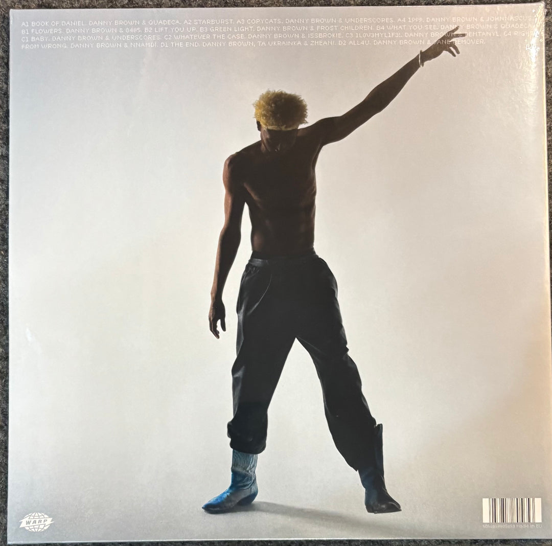 BROWN, DANNY – STARDUST cover with a silhouette of a person against a plain background