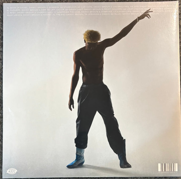 BROWN, DANNY – STARDUST cover with a silhouette of a person against a plain background