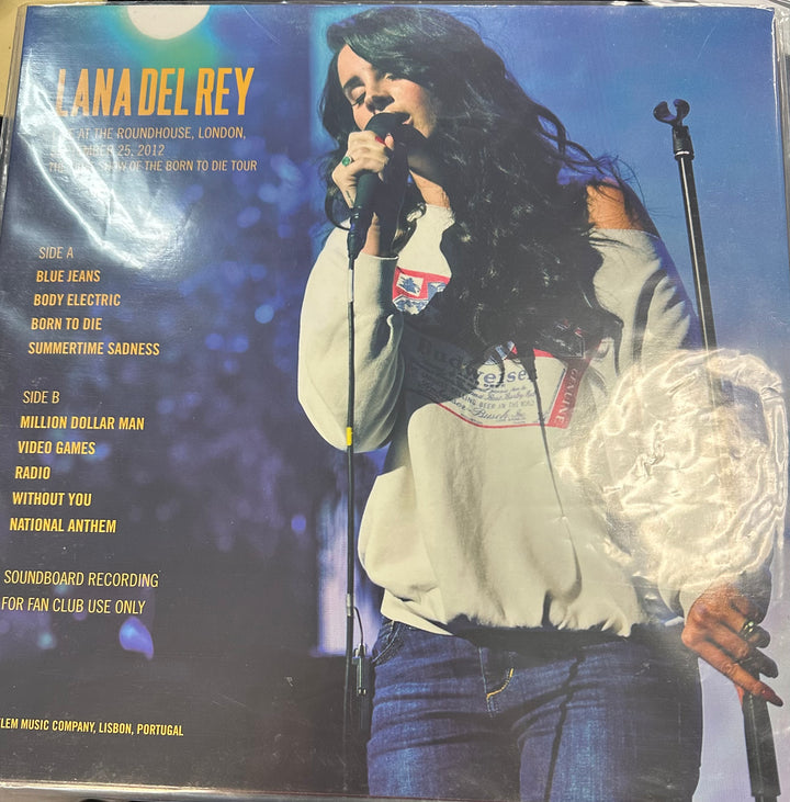 DEL REY, LANA –  AROUND IN A ROUND HOUSE London Live 9/25/12 Vinyl LP Record *Unofficial Release*