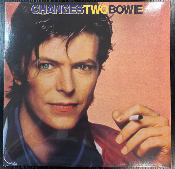 Album cover featuring a portrait of a person with text 'Changes Two Bowie' at the top.