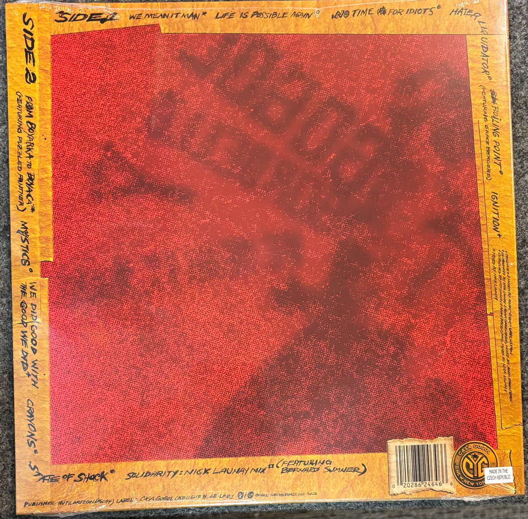 GOGOL BORDELLO – WE MEAN IT, MAN! Vinyl Lp Record