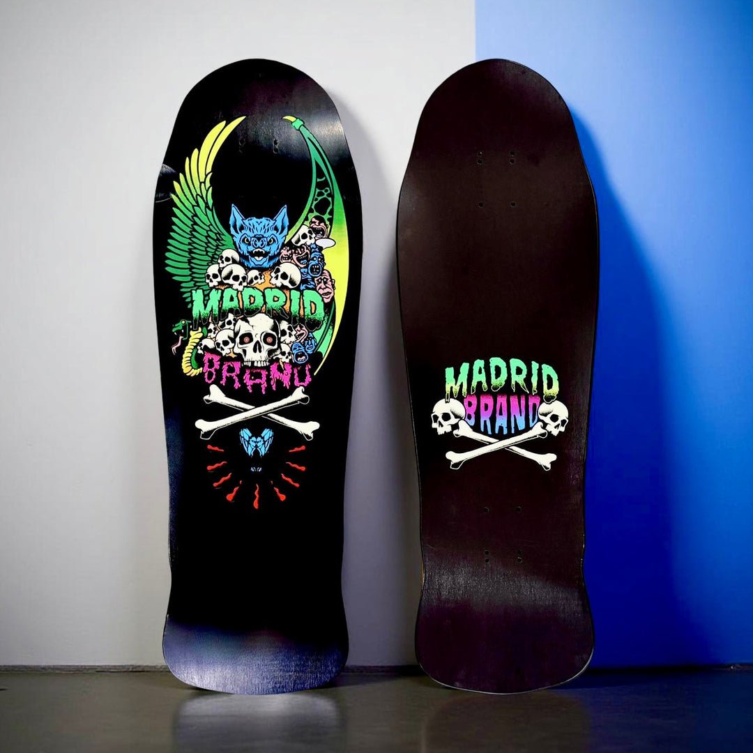 Brand-X-Madrid Collab Limited Edition Deck 10.25"x31" HAND-PAINTED