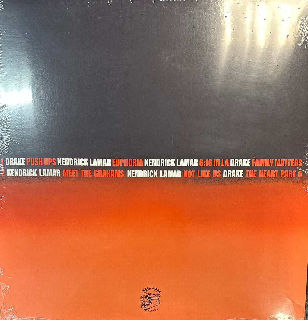 Drake VS Kendrick - The Whole Bloody Affair Vinyl LP Record
