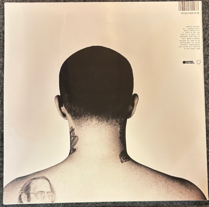 MILLER, MAC - GO:OD AM record cover with a black and white image of a person's back and neck.