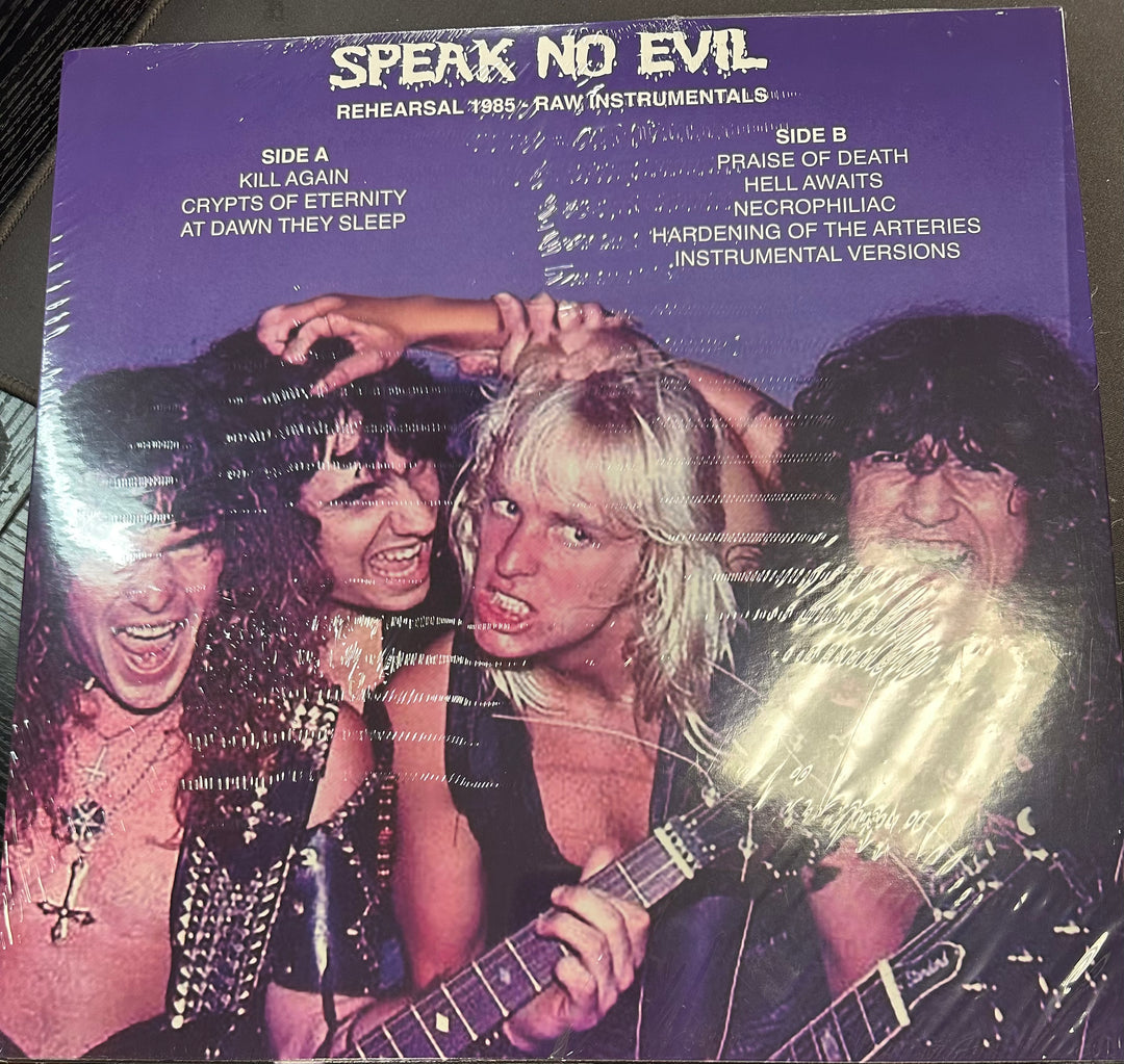SLAYER - SPEAK NO EVIL LP Vinyl Record *UNOFFICIAL RELEASE*