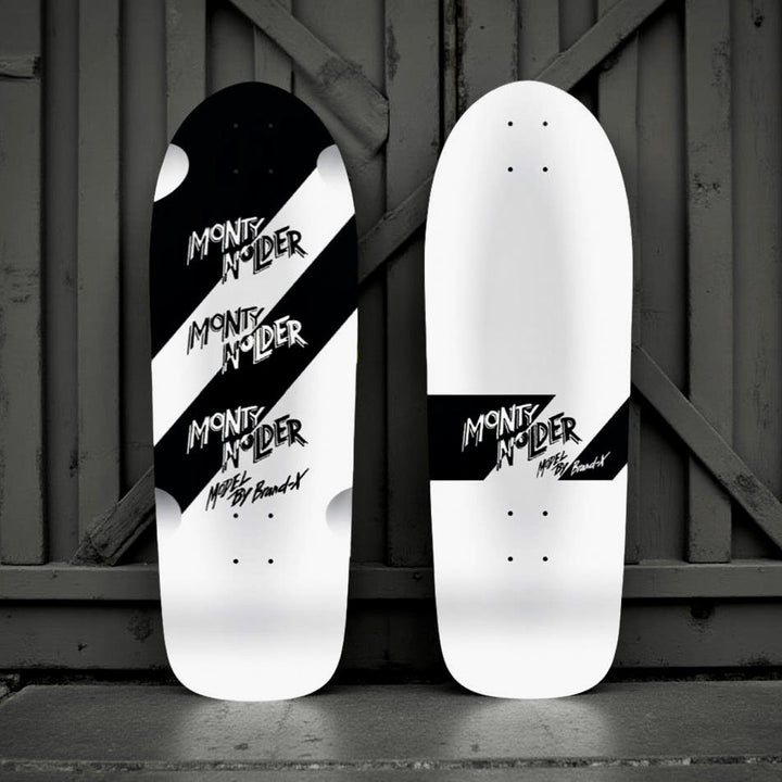 Monty Nolder Deck 10”x30” HAND-PAINTED