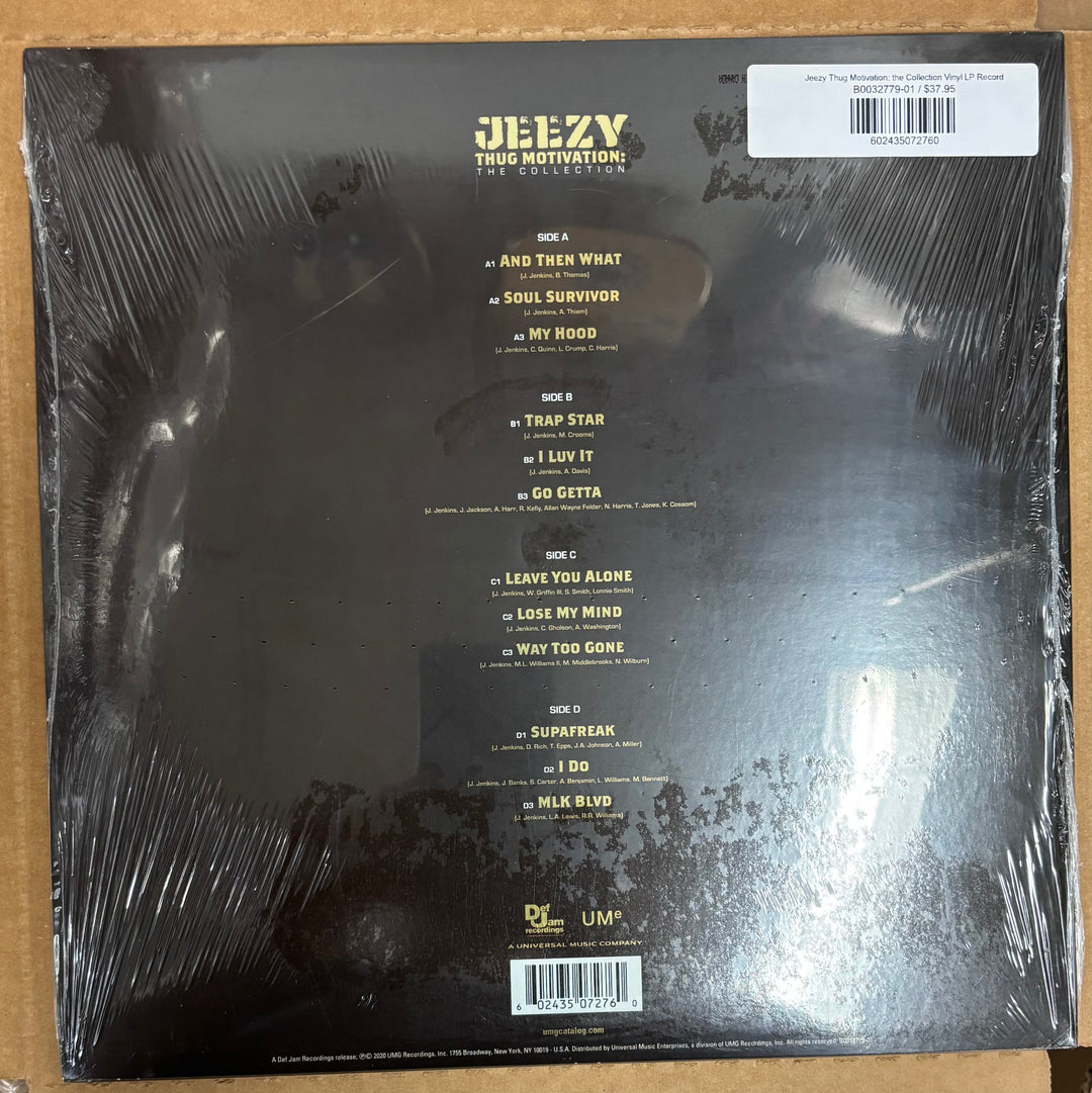 Jeezy Thug Motivation: the Collection Vinyl LP Record