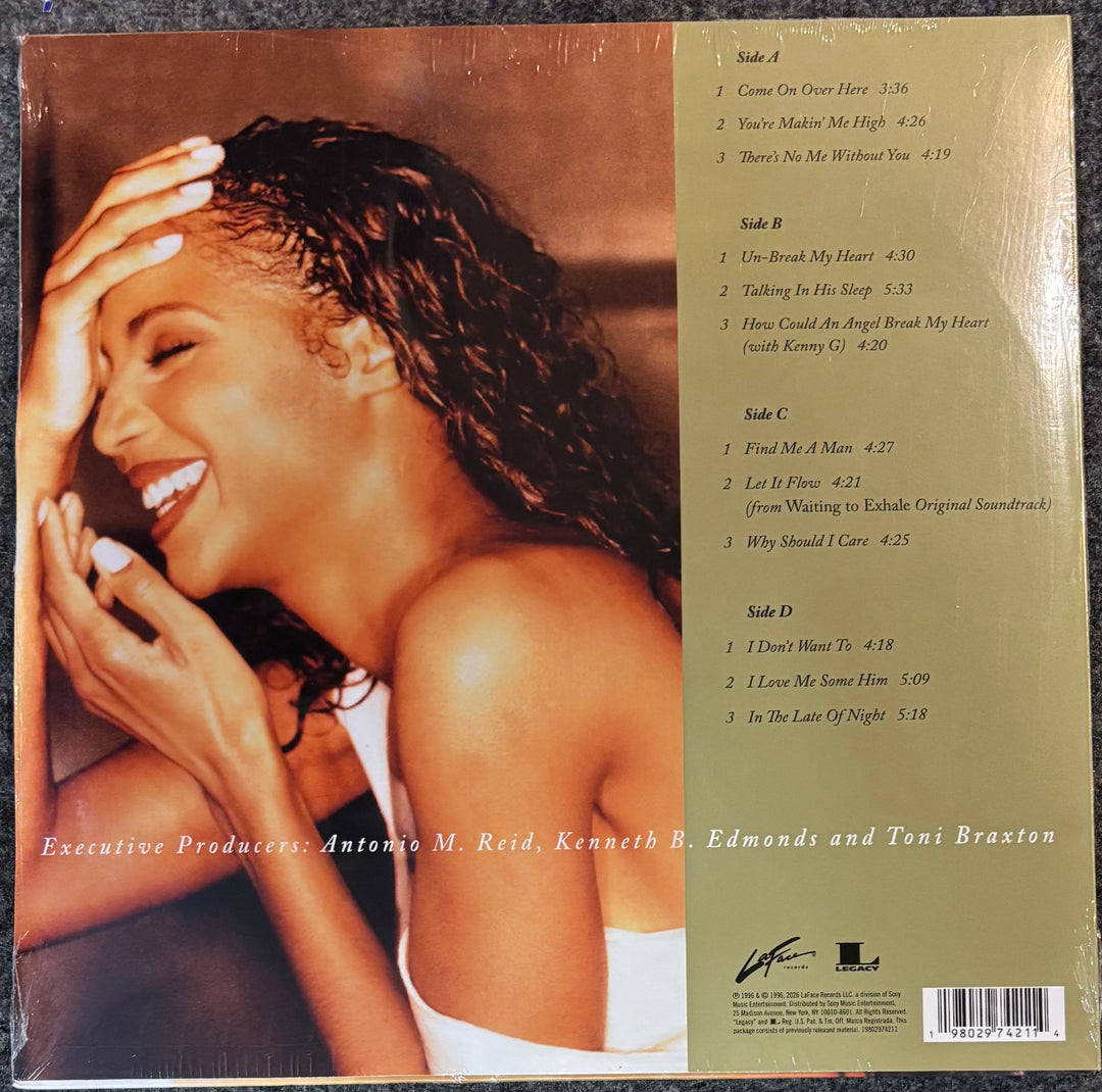 BRAXTON, TONI - SECRETS back record cover