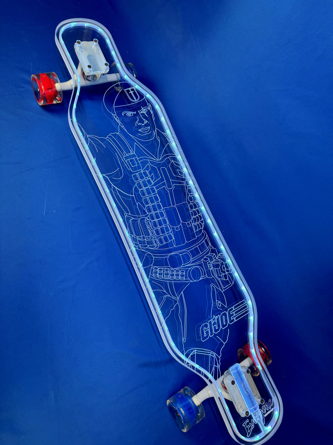 G.I. Joe x Everyone Skate x Ghost Boards Flint Longboard