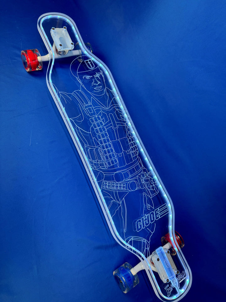G.I. Joe x Everyone Skate x Ghost Boards Flint Longboard