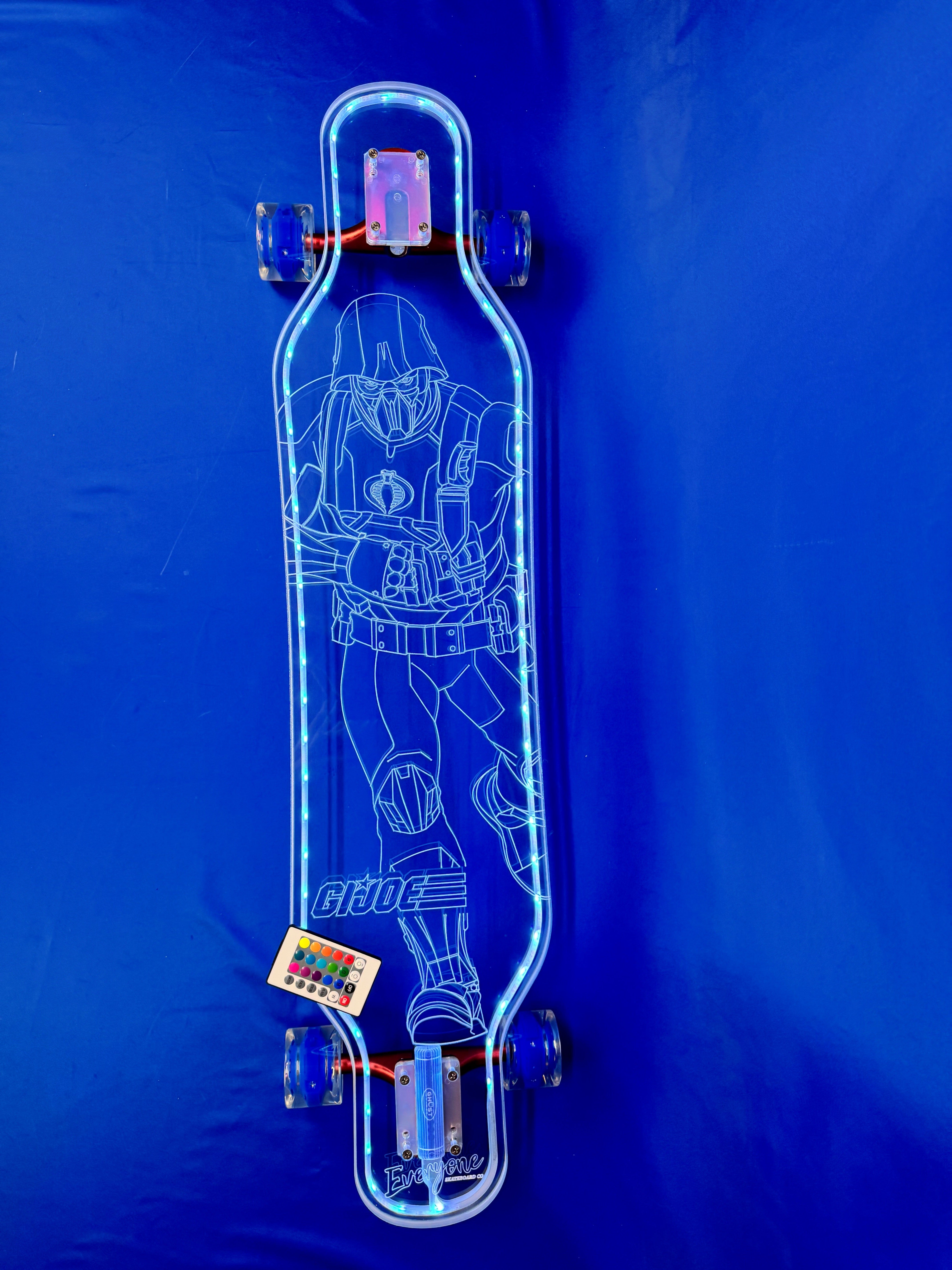 G.I. Joe x Everyone Skate x Ghost Boards Cobra Soldier Longboard