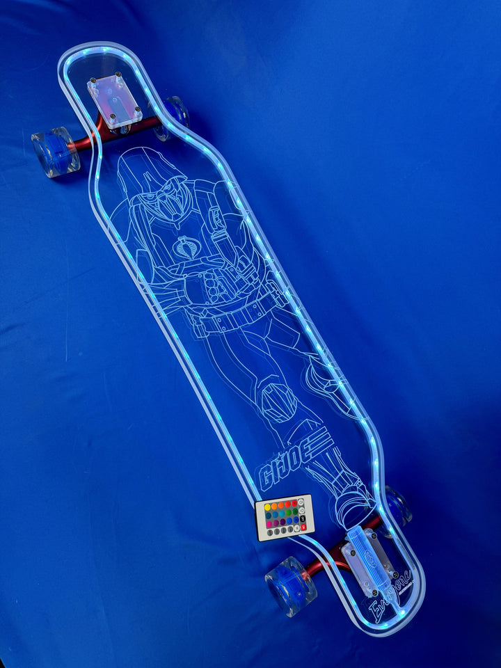 G.I. Joe x Everyone Skate x Ghost Boards Cobra Soldier Longboard