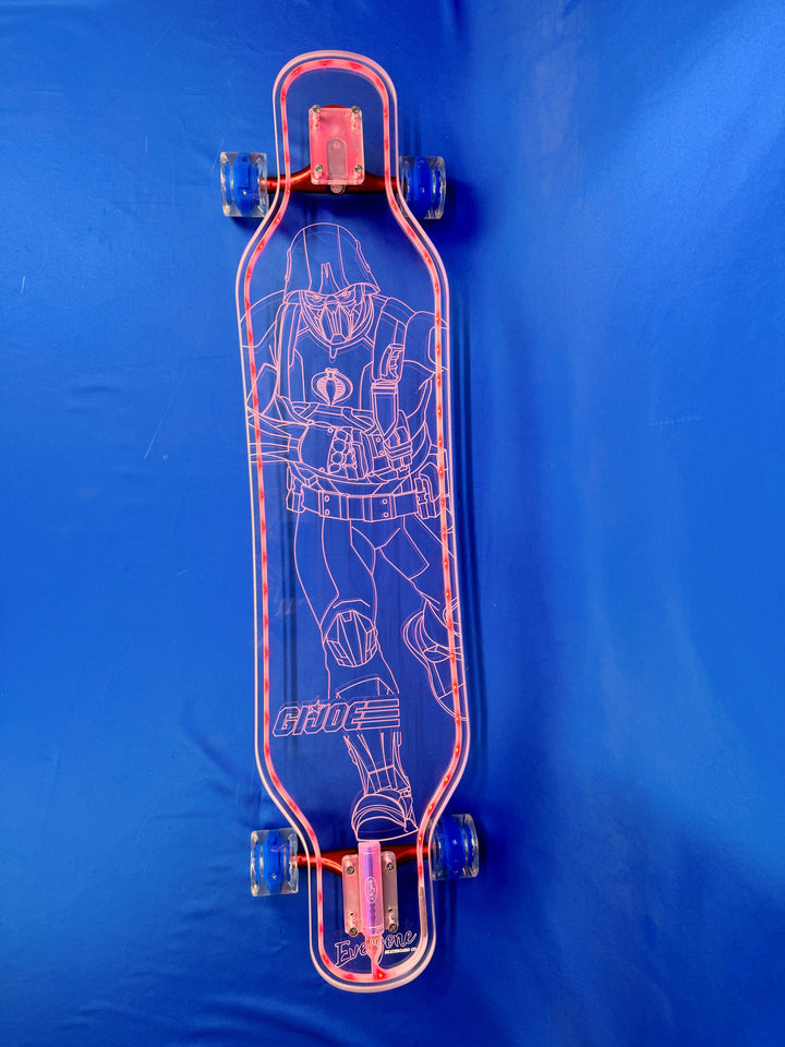 G.I. Joe x Everyone Skate x Ghost Boards Cobra Soldier Longboard