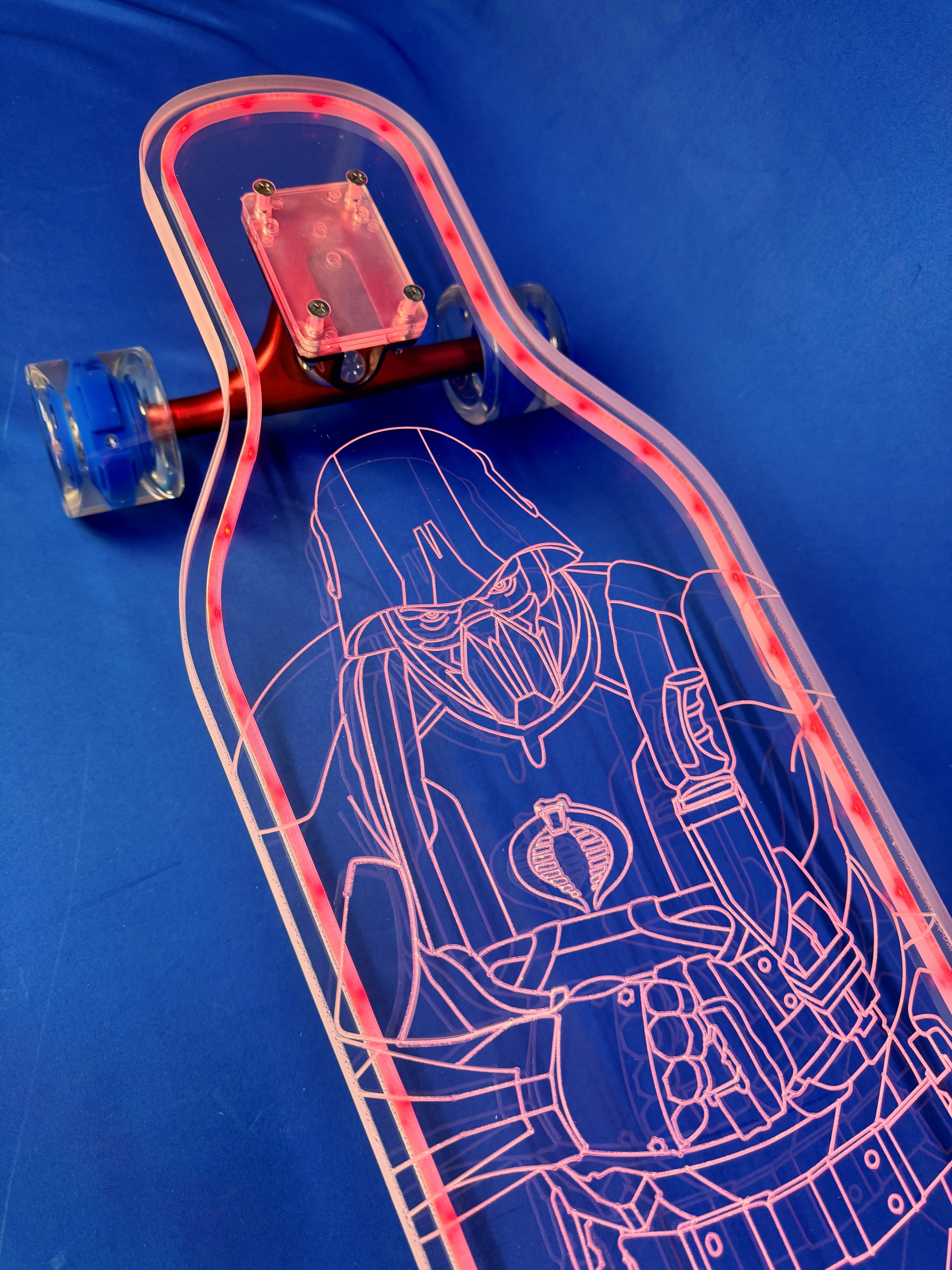 G.I. Joe x Everyone Skate x Ghost Boards Cobra Soldier Longboard