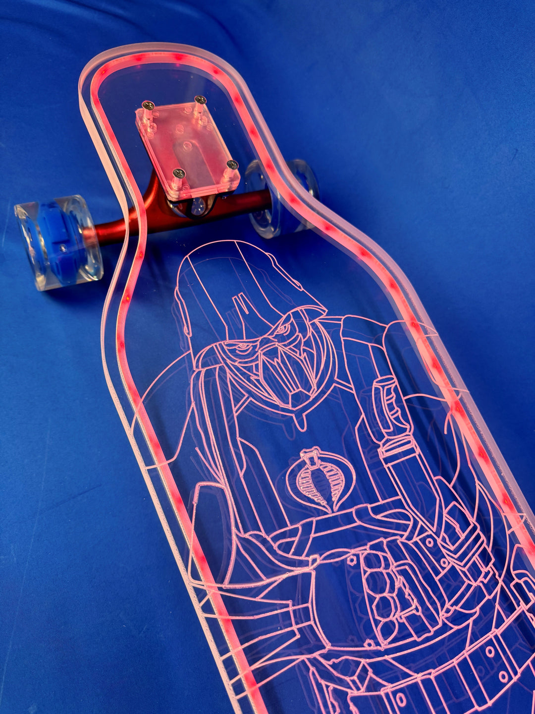 G.I. Joe x Everyone Skate x Ghost Boards Cobra Soldier Longboard