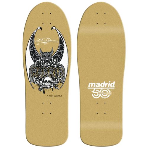 *Pre-Order* Madrid Beau Brown "Bat" LTD 50th Anniversary SHOF 10.25" Skateboard Deck