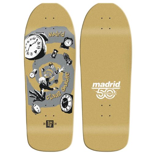 *Pre-Order* Madrid Claus Grabke "Time Warp" LTD 50th Anniversary SHOF 10.75" Skateboard Deck