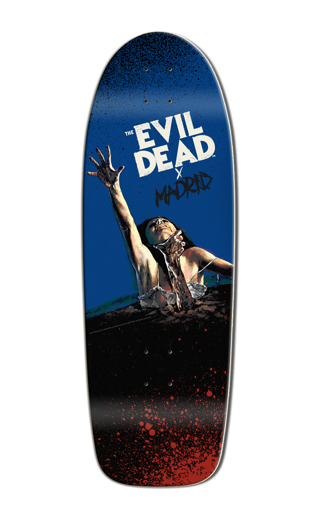 *Pre-Order* The Evil Dead x Madrid 45th Anniversary Grabber 10" Skateboard Deck