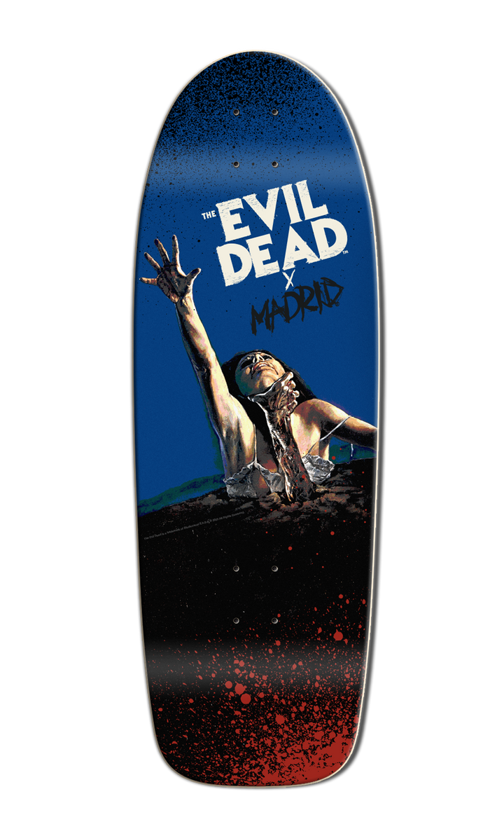 *Pre-Order* The Evil Dead x Madrid 45th Anniversary Grabber 10" Skateboard Deck
