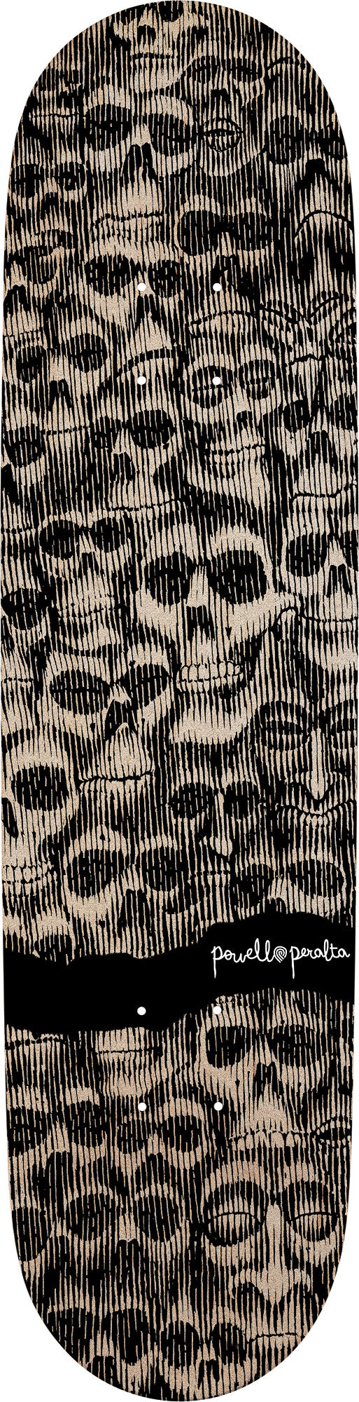 Powell Peralta Color Me Skullz 10.5" Clear Skateboard Grip Tape