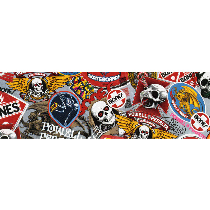 POWELL PERALTA COLLAGE 2 GRAPHIC PREMIUM SKATEBOARD GRIP TAPE