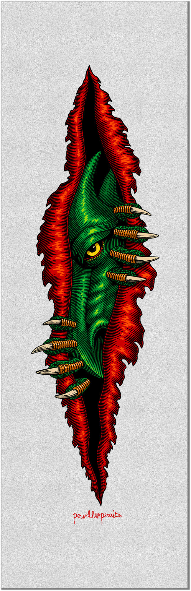 Powell Peralta Dragon Peeker 10.5" Clear Skateboard Grip Tape