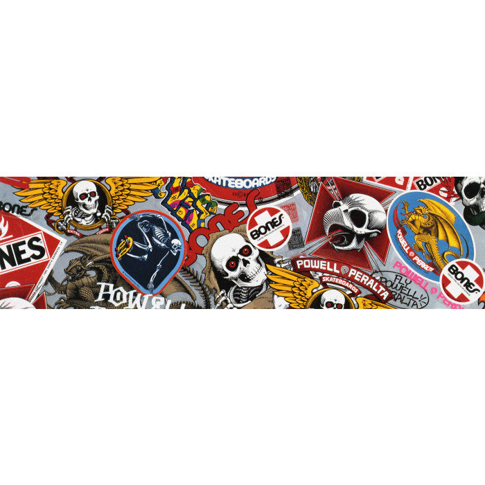 POWELL PERALTA COLLAGE 2 GRAPHIC PREMIUM SKATEBOARD GRIP TAPE