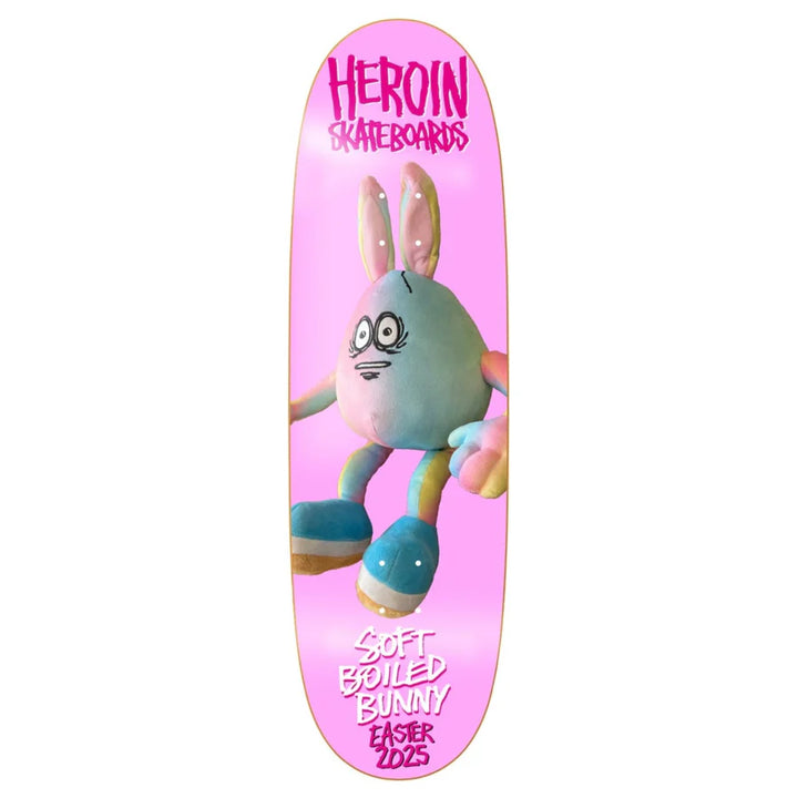 Heroin Soft Boiled Bunny 9.125" Complete Skateboard