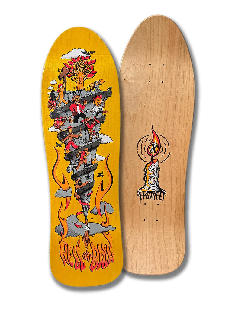 H-STREET MAGNUSSON TO HELL AND BACK, 30 YEARS 9.75" SKATEBOARD DECK