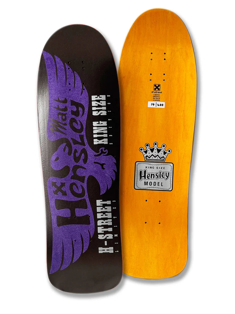H-Street MATT HENSLEY KINGSIZE LE EAGLE, G SERIES Skateboard Deck