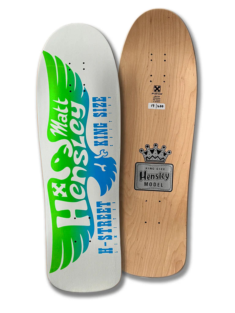 H-Street MATT HENSLEY KINGSIZE LE EAGLE, G SERIES Skateboard Deck