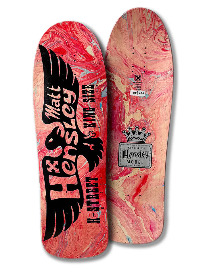 H-Street MATT HENSLEY KINGSIZE LE EAGLE, G SERIES Skateboard Deck
