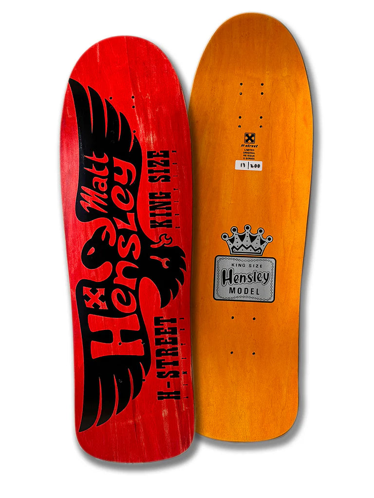 H-Street MATT HENSLEY KINGSIZE LE EAGLE, G SERIES Skateboard Deck