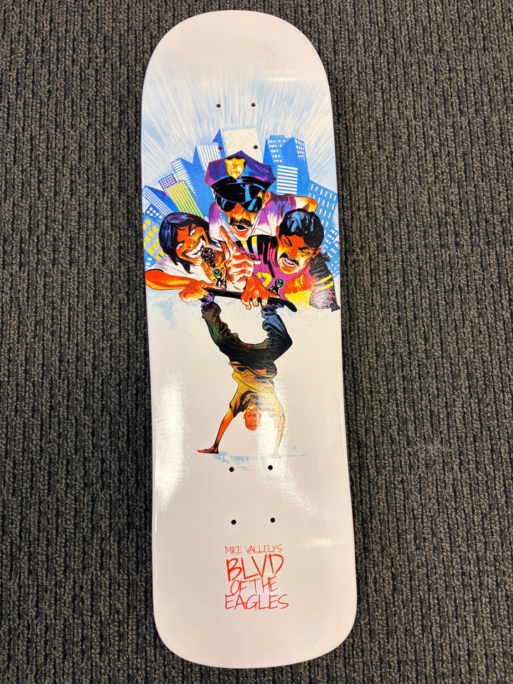 Mike Vallely Blvd. Of The Eagles [Autographed] Skateboard Deck
