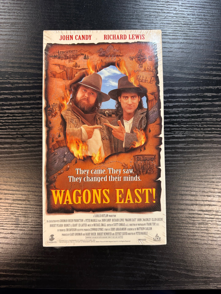 WAGONS EAST - VHS *New Sealed* John Candy - Richard Lewis
