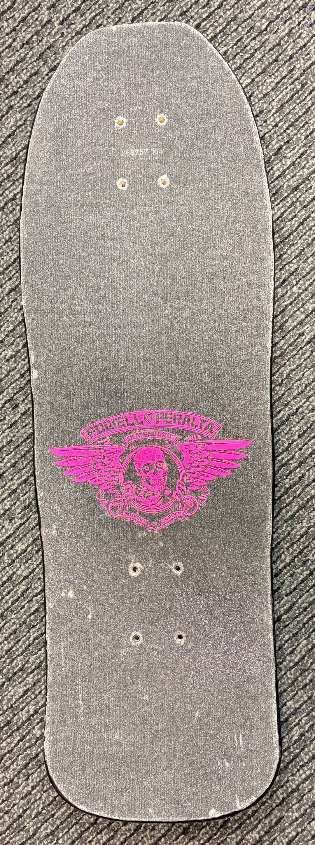 Powell Peralta Mike Vallely Personal Blacklight Elephant [Gripped & Autographed] Skateboard Deck