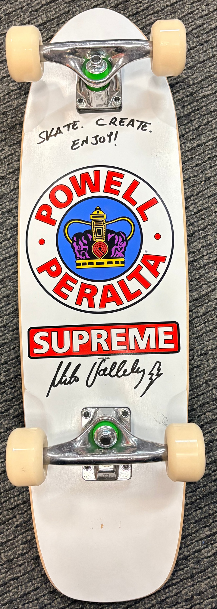 Powell Peralta Supreme Complete Mike Vallely Personal [Autographed by Mike V]