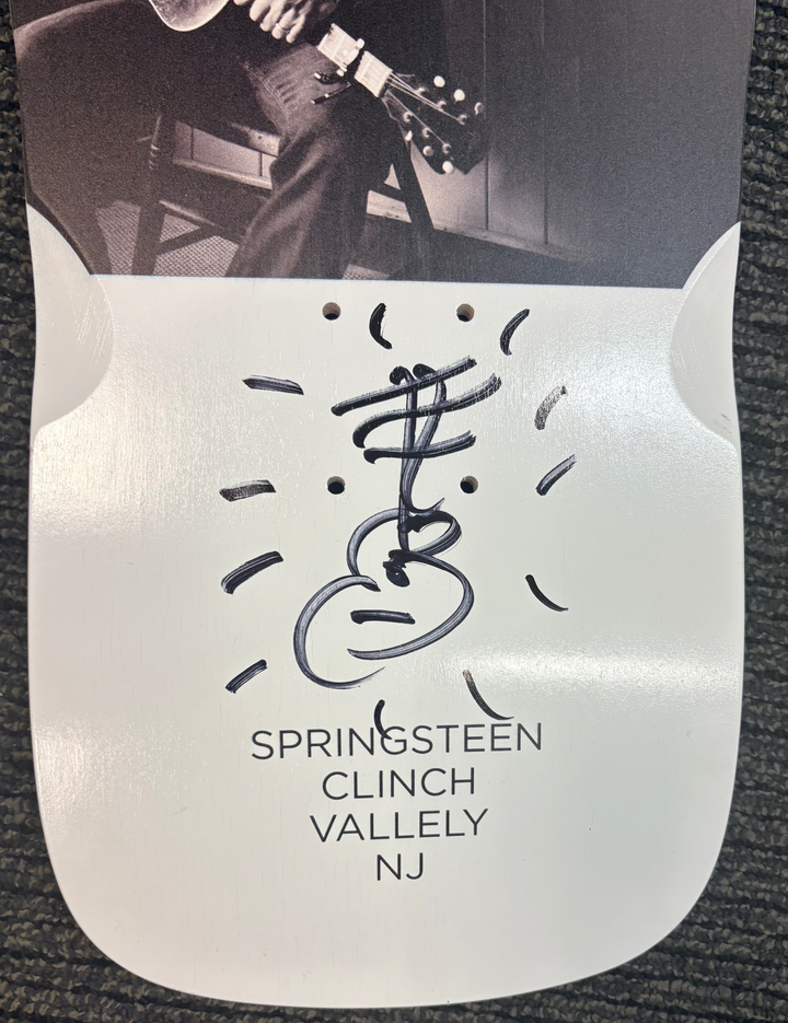Street Plant Bruce Springsteen [Autographed] 3x Skateboard Deck Set (Mike Vallely Personal)