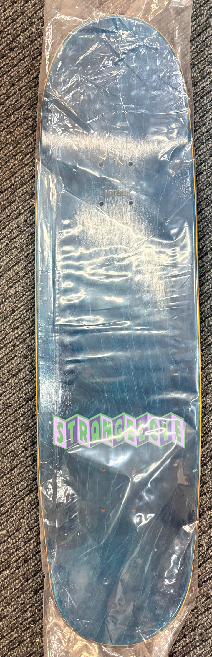 STRANGELOVE Strawberry Cough Deck - FLOCKED  Pink 8.875" Skateboard Deck