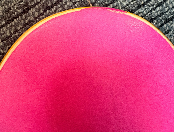 STRANGELOVE Strawberry Cough Deck - FLOCKED  Pink 8.875" Skateboard Deck