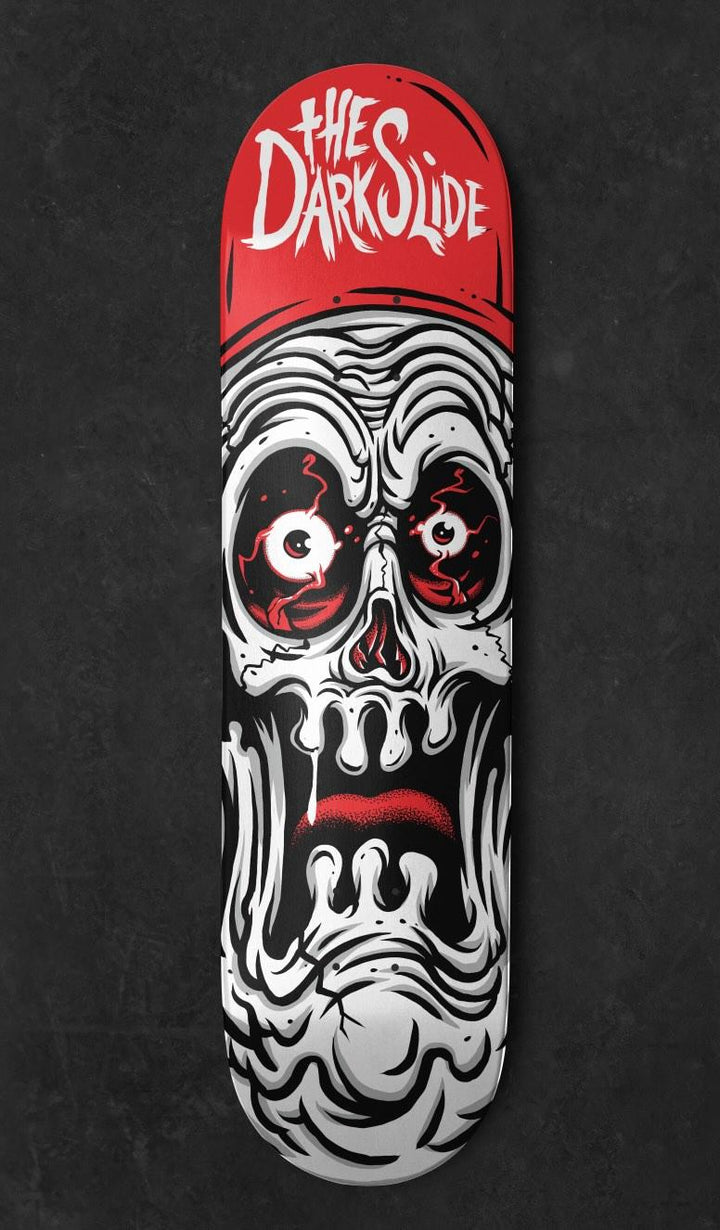 *Pre-Order* The Dark Slide x Tim Baron "Ghoul Skull" Skateboard Deck