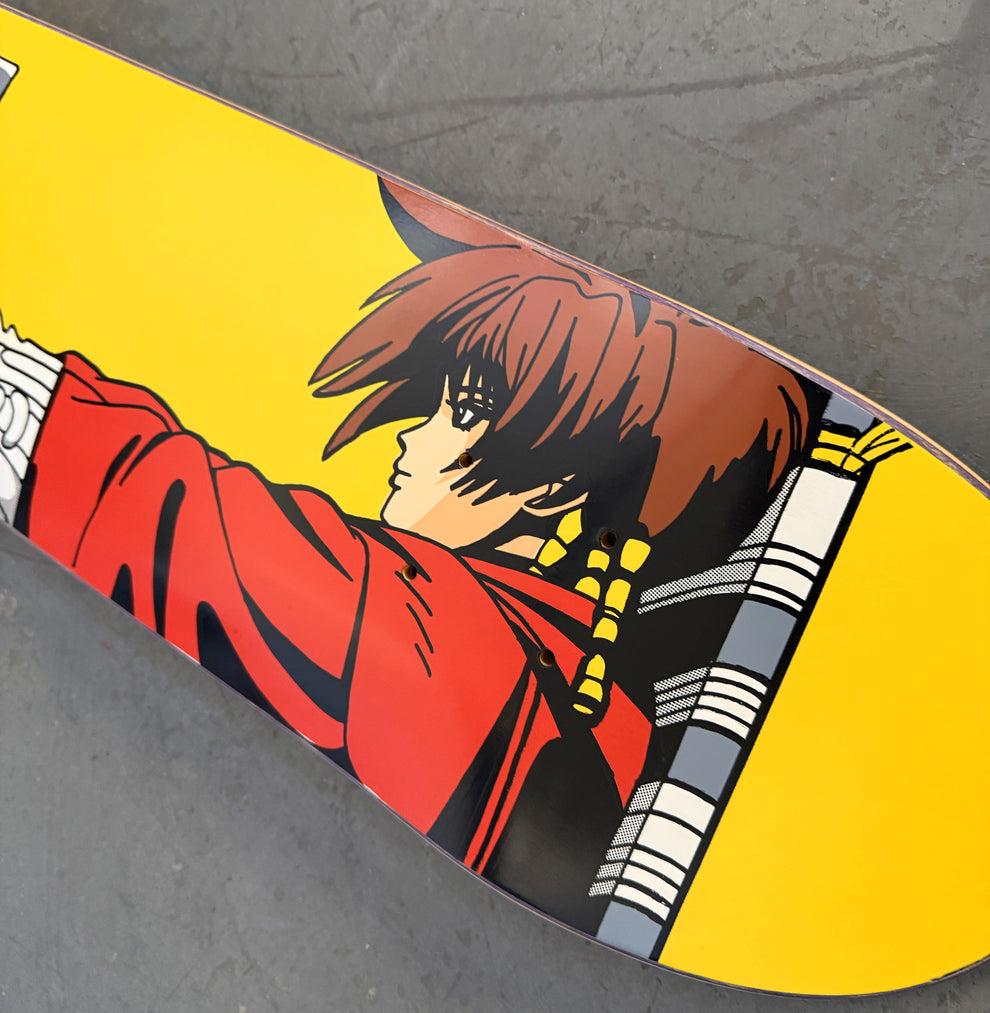 Hook Ups Iria Hunter (Yellow) 7.5" Skateboard Deck