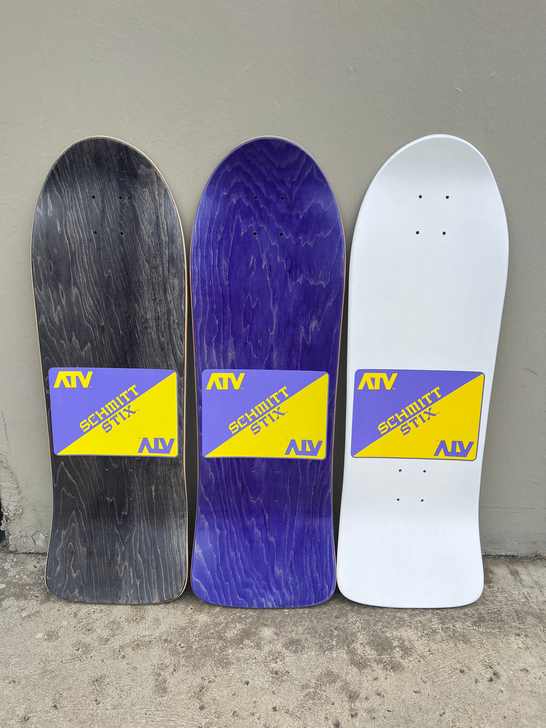 80’s old school Schmitt Stix skateboard Schmitt Stix ATV 9.375